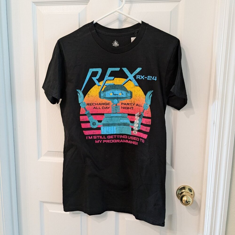 BNWT Disney Star Wars REX RX-24 Graphic Tee Black Size Small